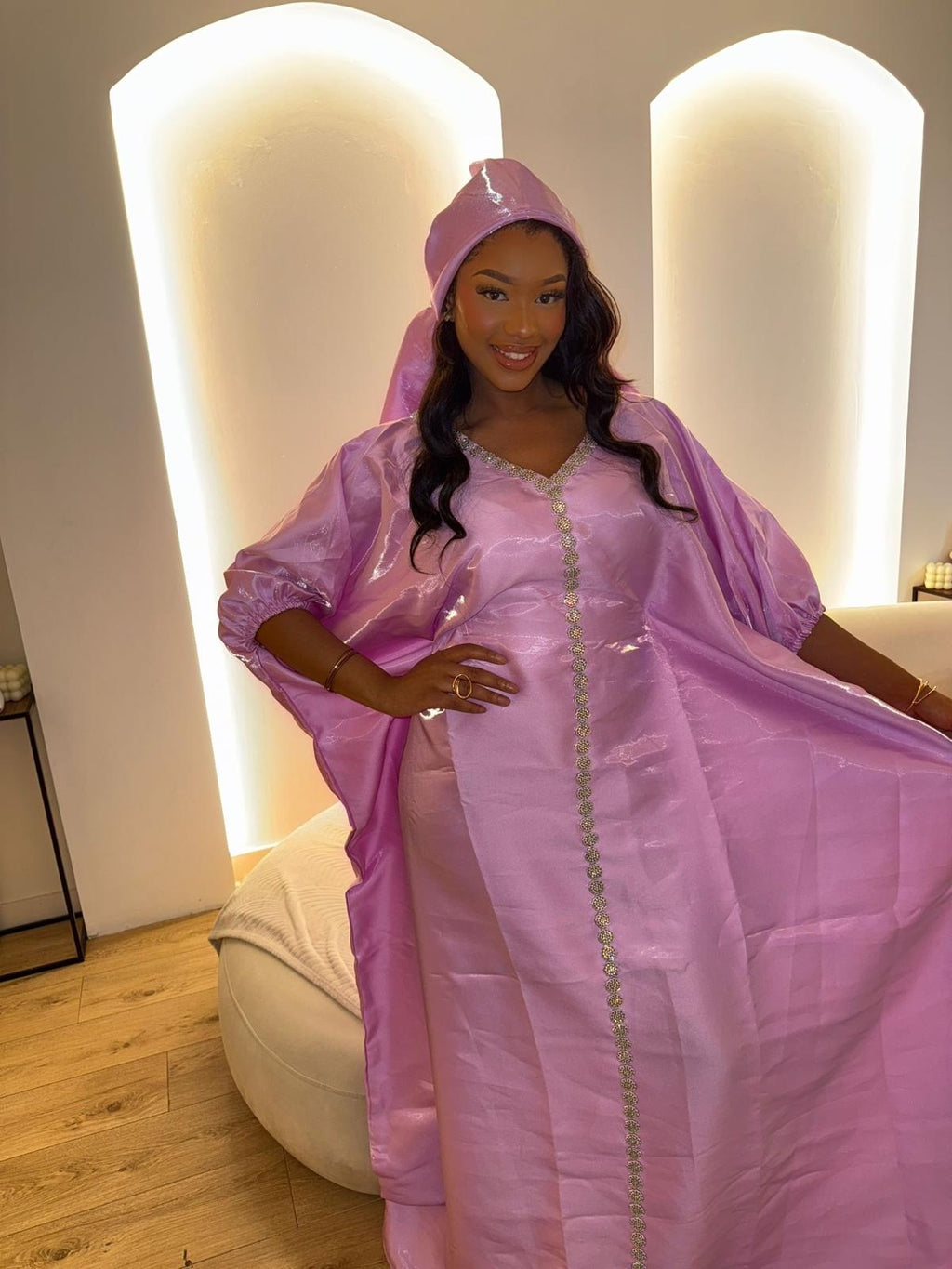 Robe bubu pink